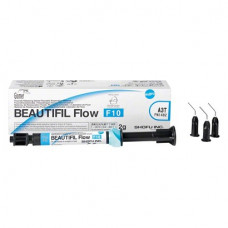 Beautifil (Flow) (F10 - High Flow) (A3) (Transparent), Tömőanyag (Kompozit), fecskendő, magas viszkozitású, nehezen folyó, Kompozit, 2 g, 1 darab