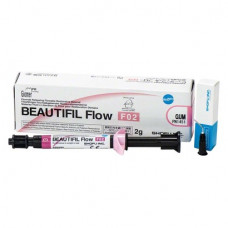 Beautifil (Flow) (F02 - Low Flow) (Gum), Tömőanyag (Kompozit), fecskendő, alacsony viszkozitású, hígan folyó, Kompozit, 2 g, 1 darab