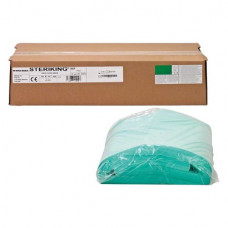 Sterilisation Paper Crepe (SPC), (600 x 600 mm), Sterilizációs-papír, Lapok, zöld, Papír, 60 cm x 60 cm, 500 darab