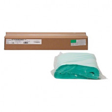 Sterilisation Paper Crepe (SPC), (750 x 750 mm), Sterilizációs-papír, Lapok, zöld, Papír, 250 darab