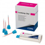 Luxatemp (Star) (Automix) (Bleach), Ideiglenes rögzítőanyag, Kartus, Tartozékok: 15 Keverocsor, 76 g, 1 darab