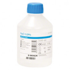 NACL, Öblítés megoldás, Üveg, sterilen csomagolva, Nátrium-klorid: 0,90%, 500 ml, 1 darab