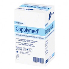 Copolymed (L), Kesztyűk (Nem-Latex), sterilen csomagolva, Egyszerhasználatos termék, L (nagy), 12 x 100 darab