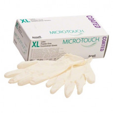 Micro-Touch (Coated) (XL), Kesztyűk (Latex), nem steril, Egyszerhasználatos termék, Latex, XL, 100 darab