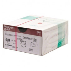 Monosyn® Quick Packung 36 Folien ungefärbt, 45 cm, USP 4/0, DSMP19