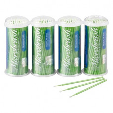 Microbrush® Applikatoren Tube Serie Packung 400 darab, grün, regulär