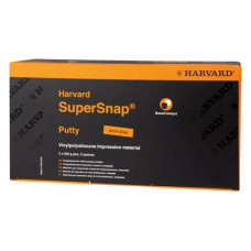 Harvard SuperSnap - Packung 2 x 600 g Dose Quick Putty schwarz, 2 Löffel