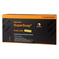 Harvard SuperSnap - Packung 2 x 600 g Dose Putty Soft schwarz, 2 Löffel