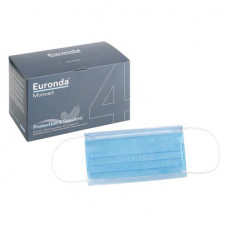 Monoart® Mundschutz Pro 4 Sensitive - Box 50 Stück blau