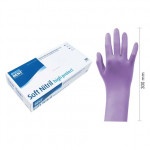 Omni high protect Nitrilhandschuh Soft - Packung 100 Stück violett, XS