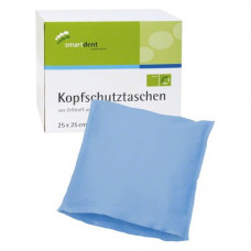 smart Kopfschutztaschen - Karton 500 Stück 25 x 25 cm, blau