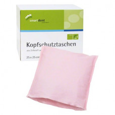 smart Kopfschutztaschen - Karton 500 Stück 25 x 25 cm, rosa