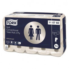 TORK® extra weiches Kleinrollen Toilettenpapier - Packung 30 Stück weich, 3-lagig