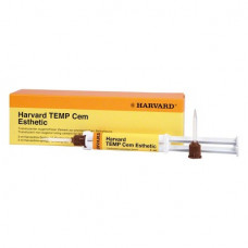 Harvard TEMP Cem Esthetic - Packung 5 ml Minimix-Spritze, 10 Mischkanülen