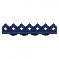 Silikon-Steg Niederhalter - Stück Auflage blau, für 6 Kéziműszerek, 3029S+Clip