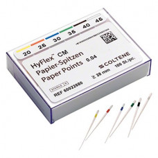 HyFlex CM Papierspitzen - Packung 100 Stück CM 04, ISO 020 - 045