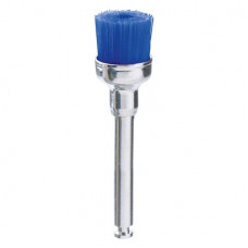 Omni Minibrush medium - Packung 100 Stück Nylonborsten, medium, blau