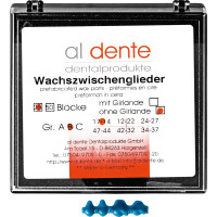 Wachszwischenglieder Packung 25 darab, 17-14B