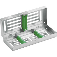 Instrumenten Kassette MINI - 1 db, zöld, 182 x 72 x 34 mm - 2772-1V
