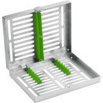 Instrumenten Kassette MIDI - 1 db, zöld, 182 x 144 x 34 mm, für 5 Instrumente - 2771-2V Instrumenten Kassette MIDI - 1 db, zöld, 182 x 144 x 34 mm, für 5 Instrumente - 2771-2V