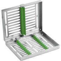 Instrumenten Kassette MIDI - 1 db, zöld, 182 x 144 x 34 mm, für 10 Instrumente - 2771-1V