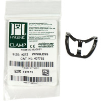 HYGENIC® Dental Dam Klammern - 1 db, Klammer nélkül Flügel für Frontzähne, 212 - H07792 HYGENIC® Dental Dam Klammern - 1 db, Klammer nélkül Flügel für Frontzähne, 212 - H07792