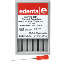 Nervnadeln, idegtű, 9107, piros ISO 035, 6 darab