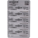 HM-Bohrer C1, fúró, ISO 012, RA, 5 darab