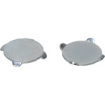 Splitcast tartozék, 100-as csomag, Retentionsscheiben gestanzt, galvanisch veredelt