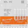 Diamanten 801L, gyémántcsiszoló, zöld, ISO 012, FG, 5 darab