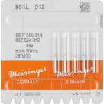 Diamanten 801L, gyémántcsiszoló, kék, ISO 012, FG, 5 darab