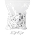 System Splitex1 Montageplatten, 10 darab, fehér