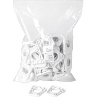 System Splitex1 Montageplatten, 10 darab, fehér