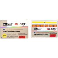 DiaDent® ML.029™ Guttapercha-csúcs, ISO 050, 120 darab