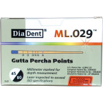 DiaDent® ML.029™ Gutta Percha Points - Packung 120 Stück ISO 045-080 - ML101-692 DiaDent® ML.029™ Gutta Percha Points - Packung 120 Stück ISO 045-080 - ML101-692