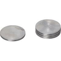 Splitcast tartozék, 100-as csomag, Retentionsscheiben gedreht, galvanisch veredelt