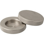 Splitcast tartozék Packung 50 Magnettöpfe gedreht, extra flach, 25 x 5 mm, galvanisch veredelt