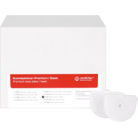 Combi Flex tartozék, 100-as csomag, Sockelplatten Basic fehér, klein