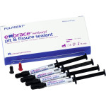 Embrace™ WetBond™ Pit & Fissure Sealant Packung 4 x 1,2 ml Spritze Sealant Natural Shade, 20 Applicator-Tips