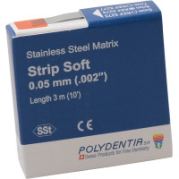 Matrizenband - csomag 3 m Band Breite 6 mm, Stärke 0,05 mm, lágy - 5276