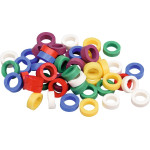 Markierungsringe - 48 darabos csomag, sortiert, Ø 10 mm - 21391 Markierungsringe - 48 darabos csomag, sortiert, Ø 10 mm - 21391
