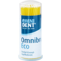 Omnibrush Eco - 100 darabos csomag, sárga - 103035