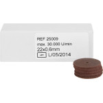 TOPDENT® Trennscheiben, 10 darab, 22 x 0,6 mm