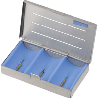 ALUMINIUM TRAY - 1 db, Kassette 11 x 6 cm, 3er Aufteilung - PN182094