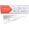 Transparente Streifen - Packung 100 Stück Länge 140 mm, Breite 8 mm, dünn, gerade - 42012