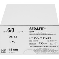 Serafit - 24 darabos csomag, lila USP 6/0, 0,5 m DS-12 - 8022100 Serafit - 24 darabos csomag, lila USP 6/0, 0,5 m DS-12 - 8022100