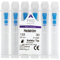 Hedström reszelő, Standard SMG, 25 mm ISO 025, 6 darab