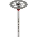 Diamant Trennscheibe - Stück beidseitig, rot, Ø 22 mm, Stärke: 0,28 mm - 5288.1