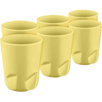 Mehrweg Mundspülbecher - 6 darabos csomag, hellgelb - 31400001 Mehrweg Mundspülbecher - 6 darabos csomag, hellgelb - 31400001