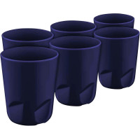 Mehrweg Mundspülbecher - 6 darabos csomag, dunkelblau - 31400002 Mehrweg Mundspülbecher - 6 darabos csomag, dunkelblau - 31400002
